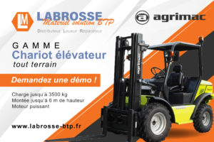 Agrimac, chariot élévateur